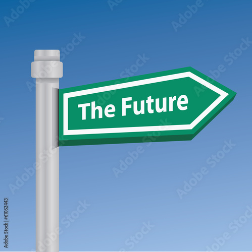 The future signpost,vector
