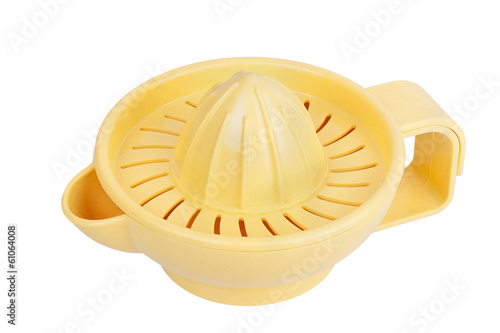 Photography Orange plastic citrus juicer