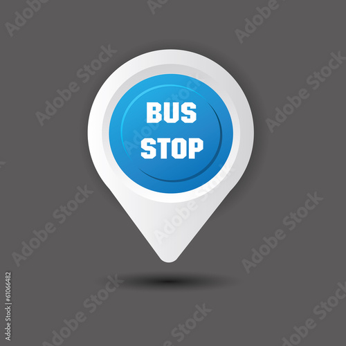Free Download Bus stop sign,vector - GFXLoad
