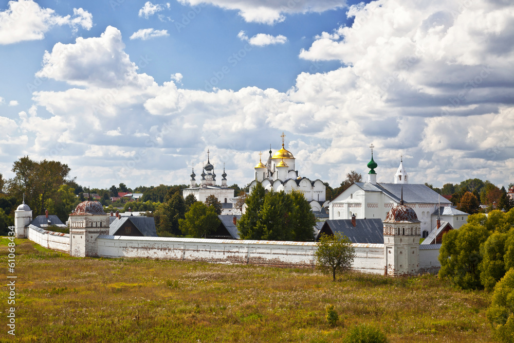 Pokrovsky convent in Suzdal. Russia