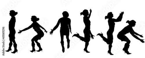 vector Silhouettes of people