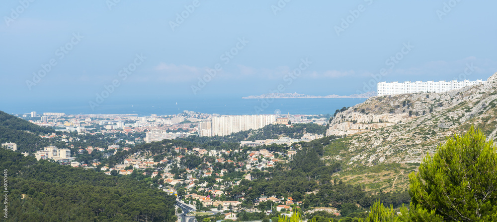 Panorama of Marseille