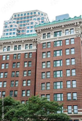 Old Brick Condo Towers in Boston
