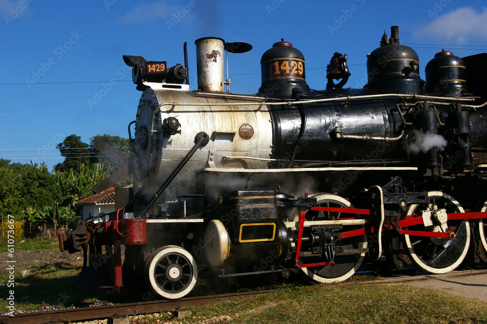 Locomotive à vapeur. Locomotive à vapeur.
