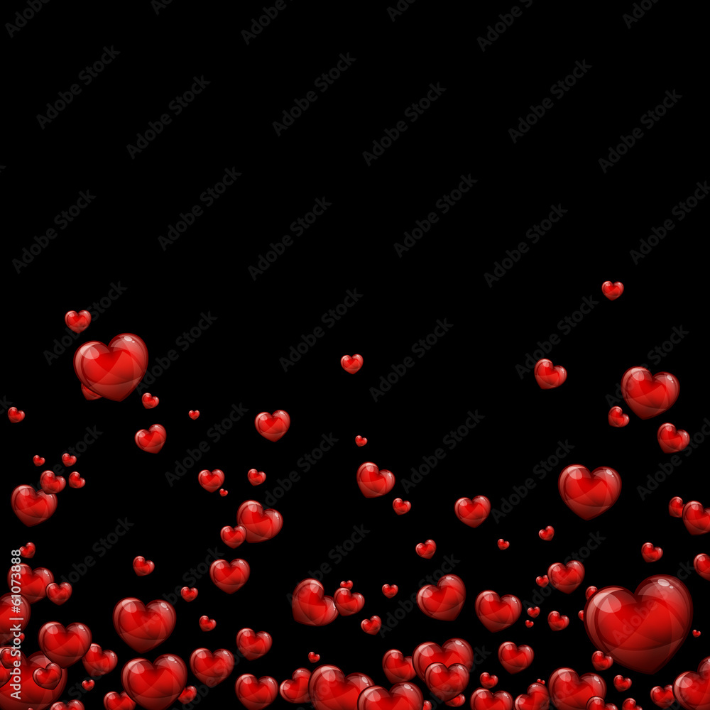 Vector Illustration of a Valentines Day Card Vector Illustration of a Valentines Day Card