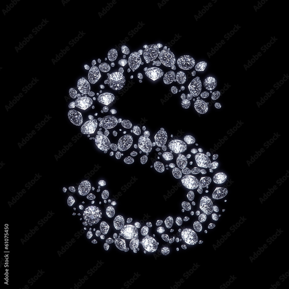 Letter S In Diamond