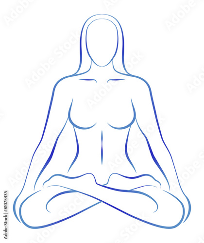 Meditation Yoga Position Woman