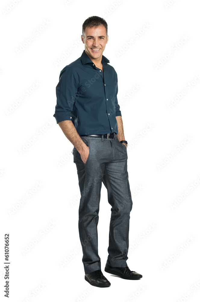 Smiling Mature Man Smiling Mature Man