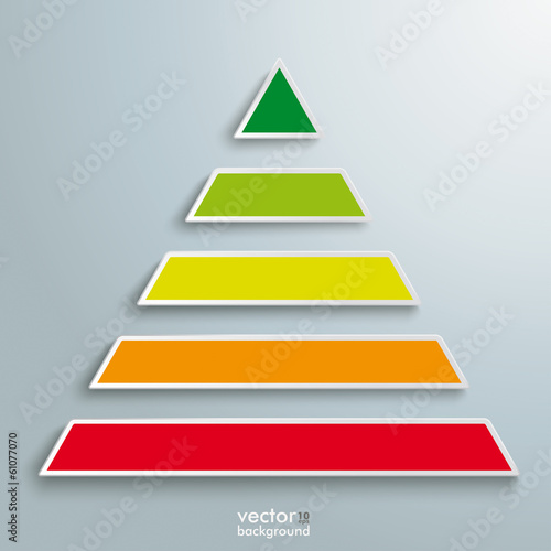 Colored Pyramid