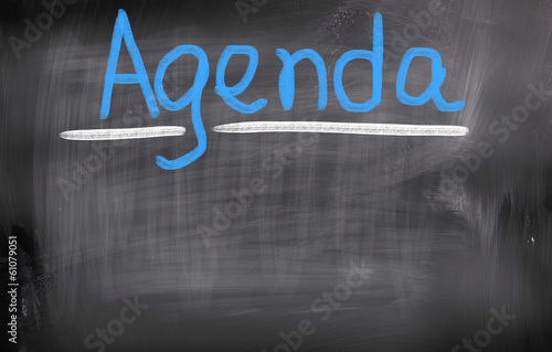 Agenda Concept