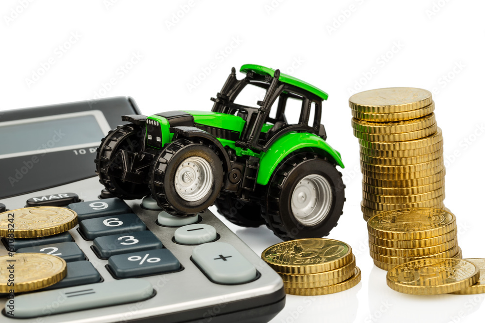 Fototapeta premium cost accounting in agriculture