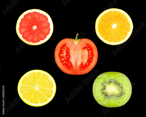 fruit slices