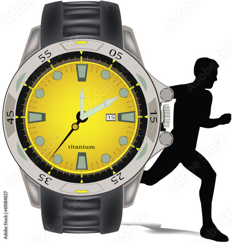 orologio sportivo da polso