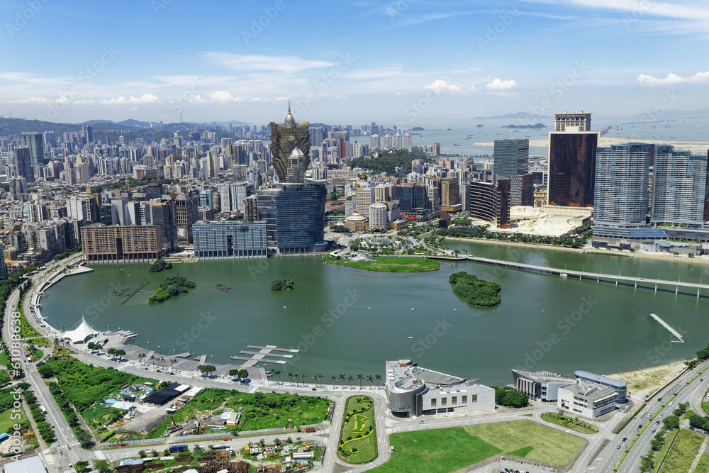 Fototapeta premium macau city skyline