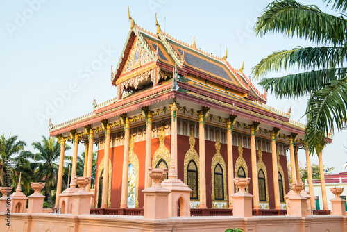 Wat Kaeo Phichit temple at Prachin Buri province photo