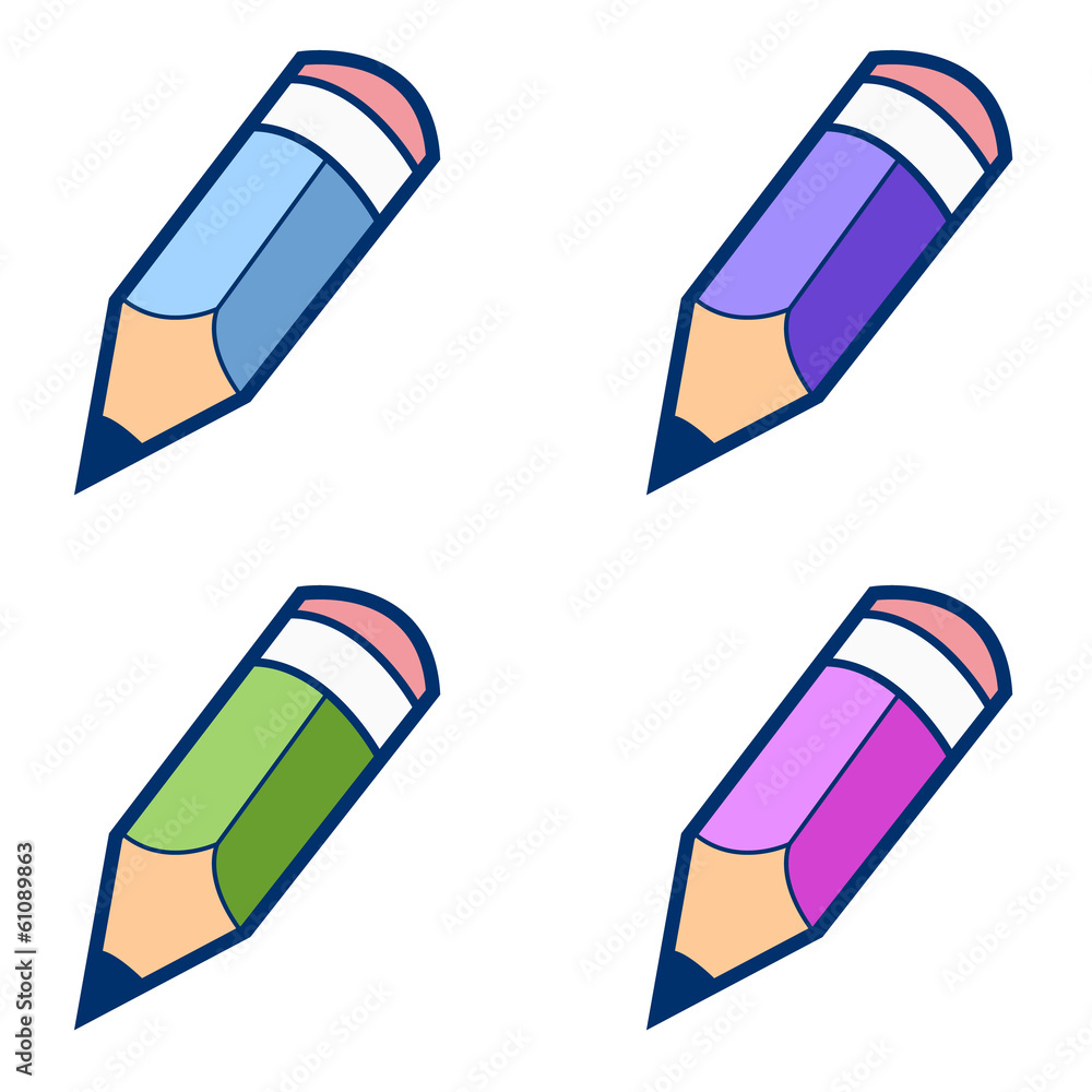 Colored pencils Colored pencils