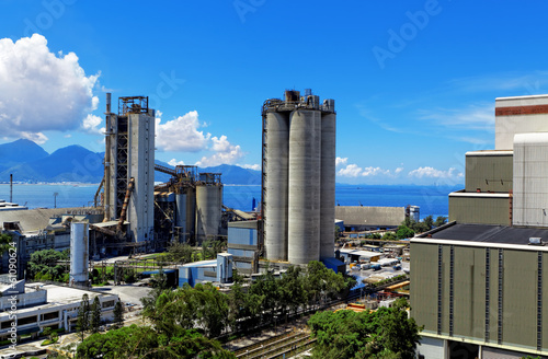 Cement Plant at day