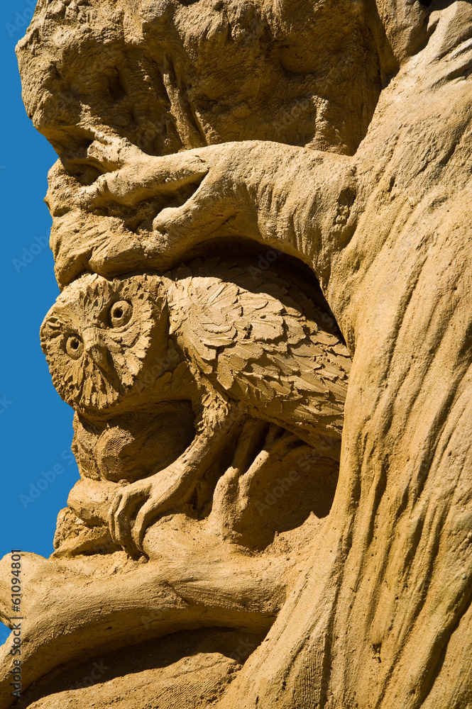 Obraz premium Sandskulptur