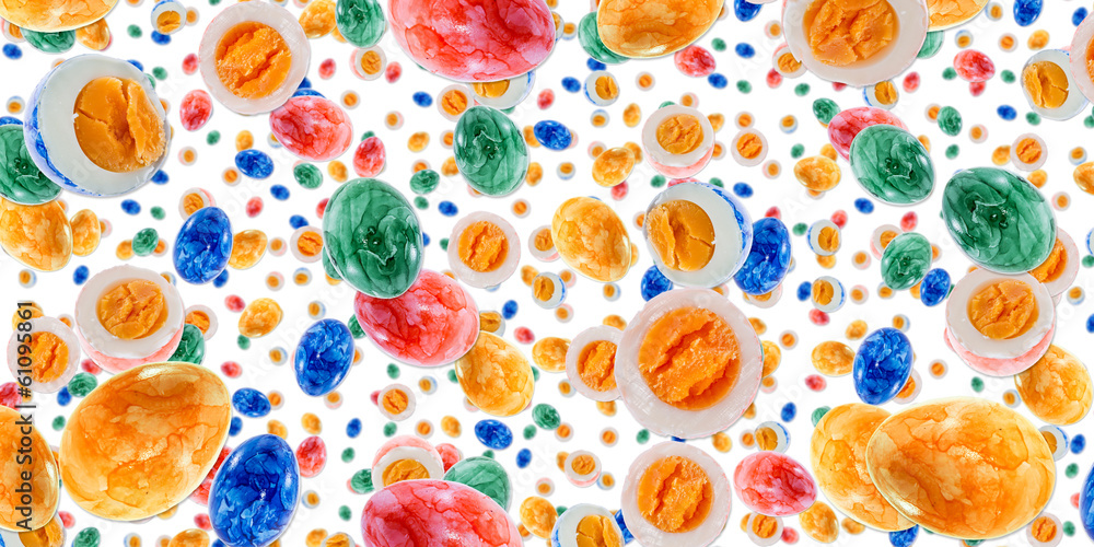 Easter Egg background (on white) Easter Egg background (on white)