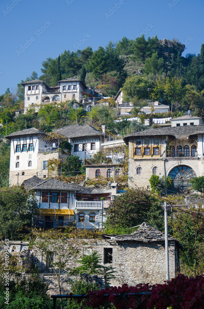 Traditional albanian house in Gjirokaster Traditional albanian house in Gjirokaster