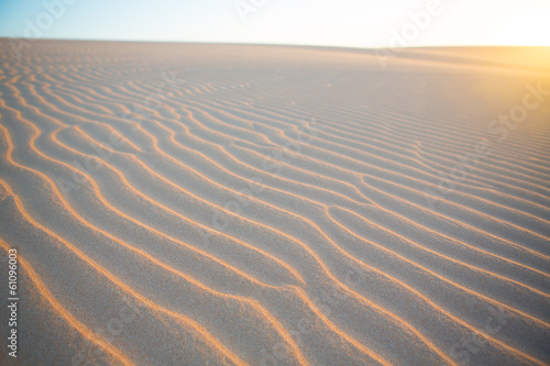 Sand wave texture in desert of Colombia