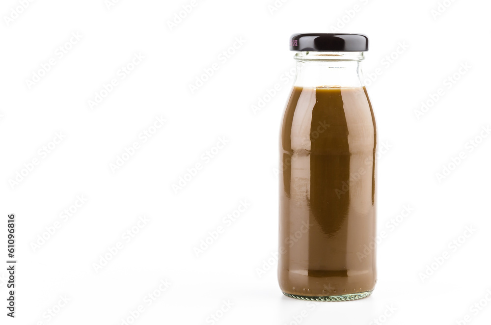 Coffee bottle isolated white background Coffee bottle isolated white background