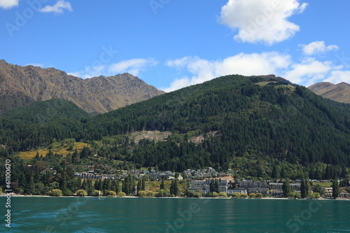 Queenstown from Lake Wakatipu