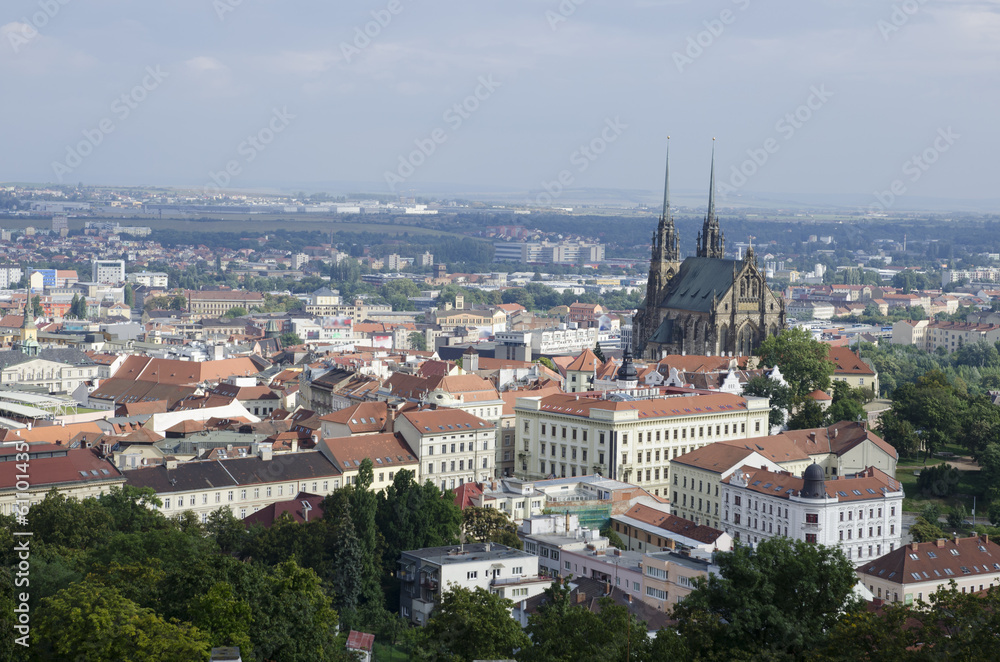 Historic center of Brno, Czech republic