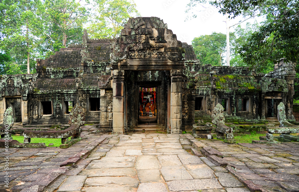 Ancient Ruin of Angkor Temple