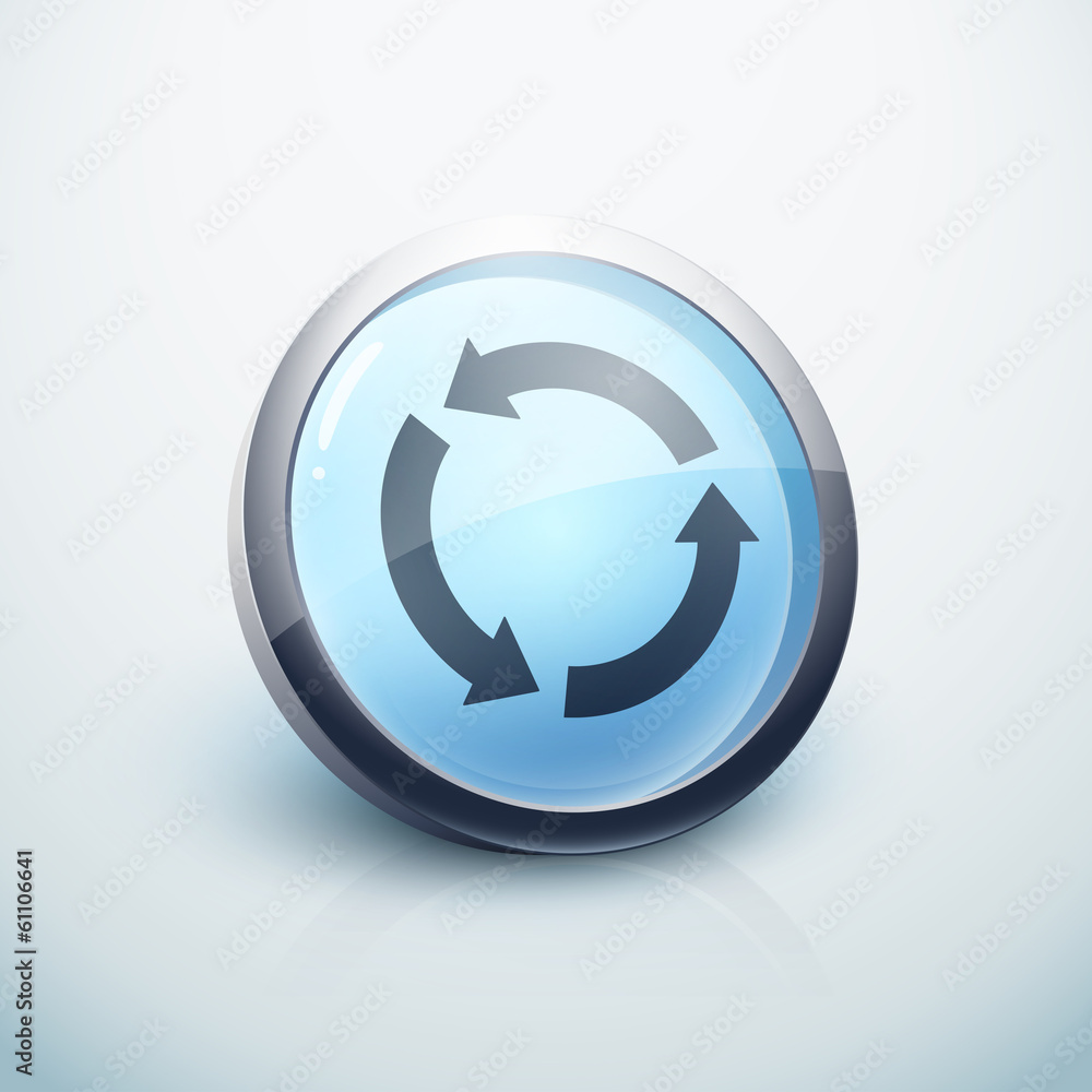 icône bouton internet recyclage icône bouton internet recyclage