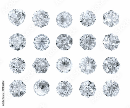 set of diamonds photo
