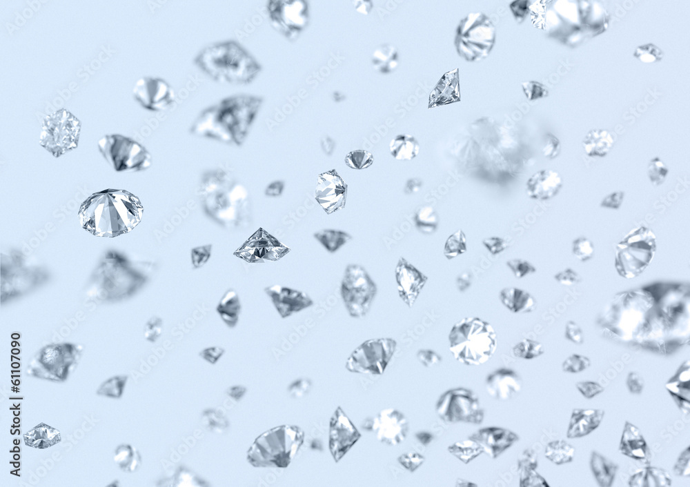 falling diamonds falling diamonds