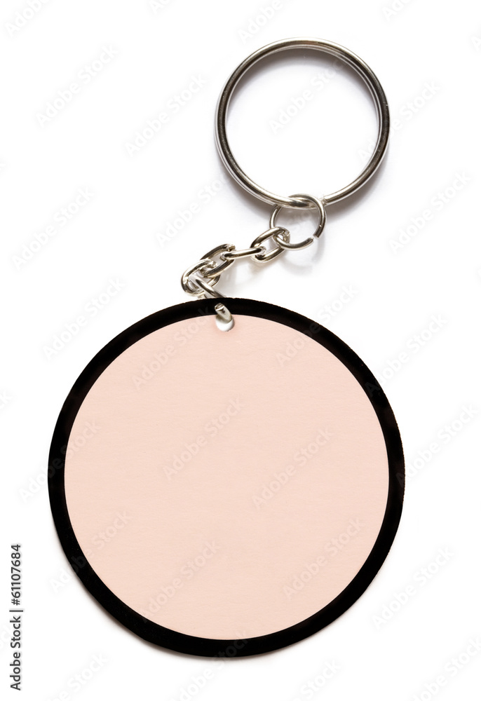 Key ring label