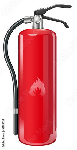 A fire extinguisher