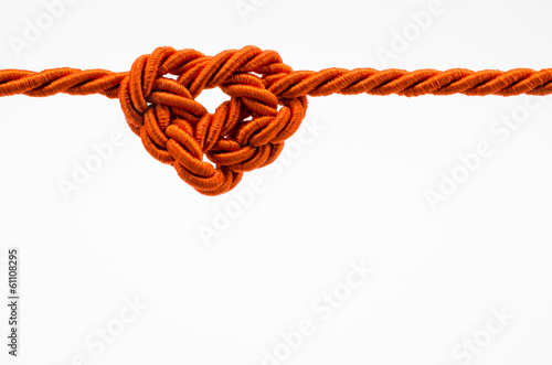 Heart shaped rope