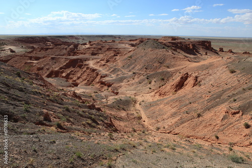 Bayanzag die Flammenden Felsen der Mongolei photo