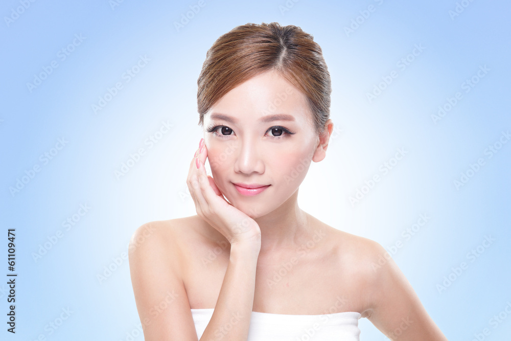 attractive skin care woman face attractive skin care woman face