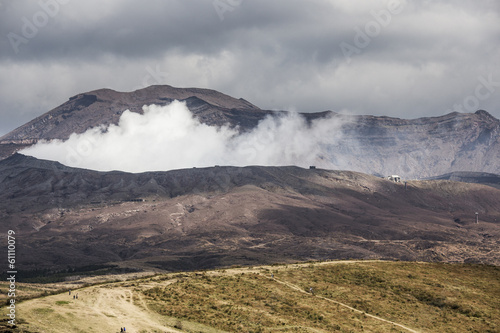 Mount ASO. Kumamoto. Japan photo