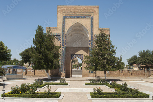 Portail du mausolée de Gour Emir, Samarcande