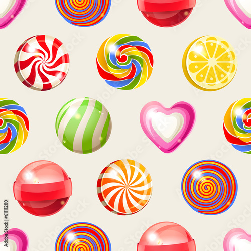 lollipop seamless pattern