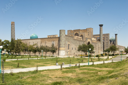 La medersa d'Oulough Beg et Cher-Dor, registan, Samarcande