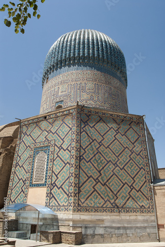 Dôme, medersa, Samarcande, Ouzbekistan