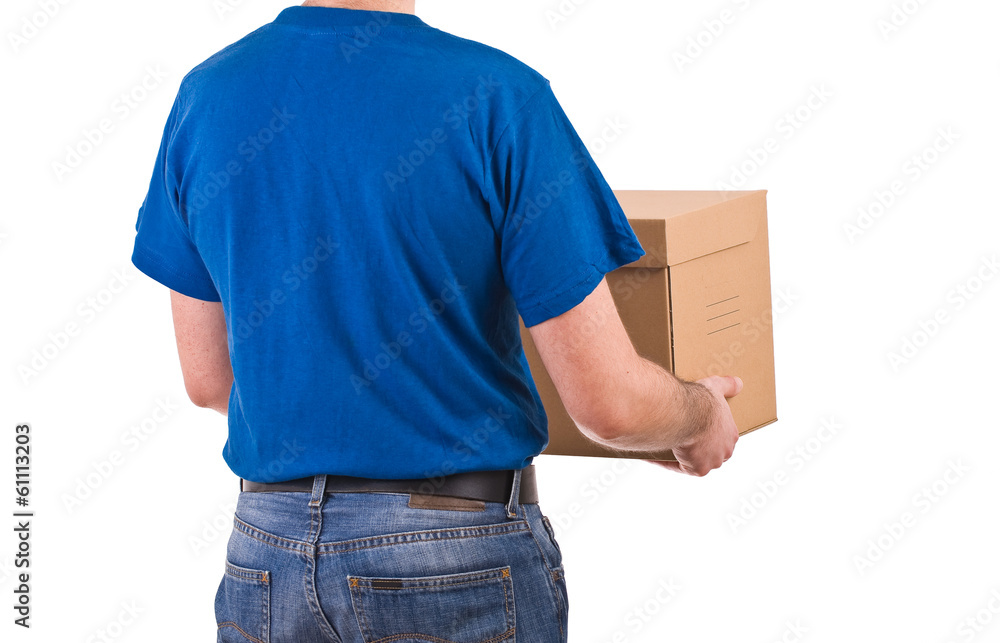 Delivery man. Delivery man.