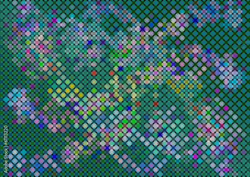 Abstract mosaic background