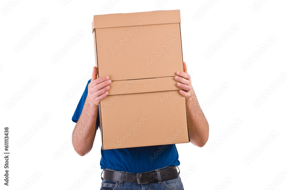 Delivery man. Delivery man.