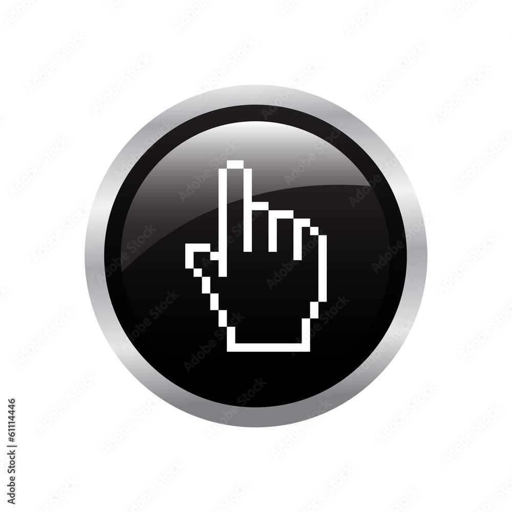 Mouse hand cursor icon Mouse hand cursor icon