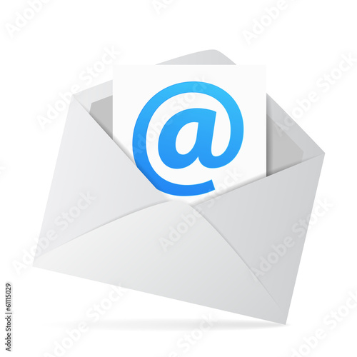 Email Web Contact Concept