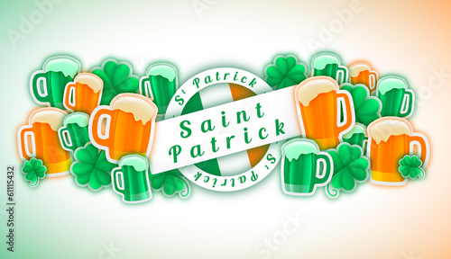 Saint Patrick - Illustration vectorielle