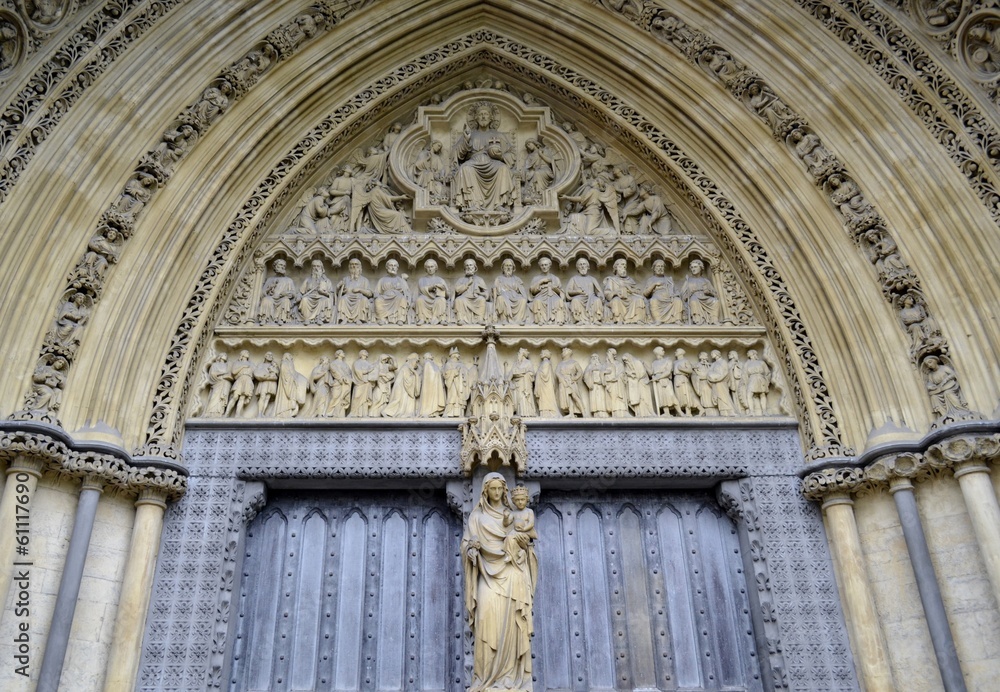 Exterior of Westminster abbey