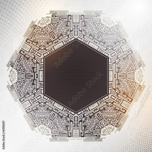 Abstract technology background